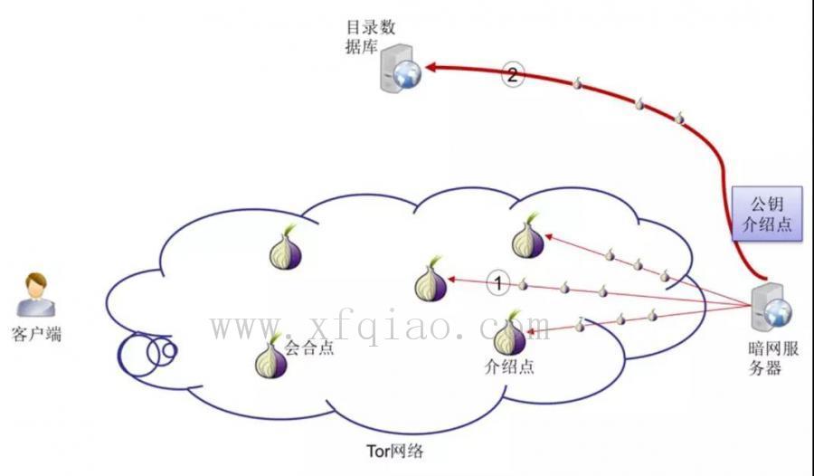 暗网知识小科普 暗网中的网站建立后,需要将自己